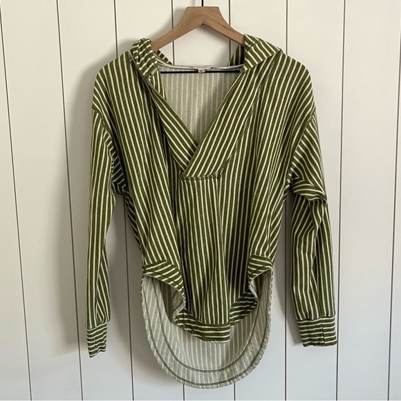 Anthropologie Pilcro Striped Pullover Sweatshirt - Picture 1 of 3